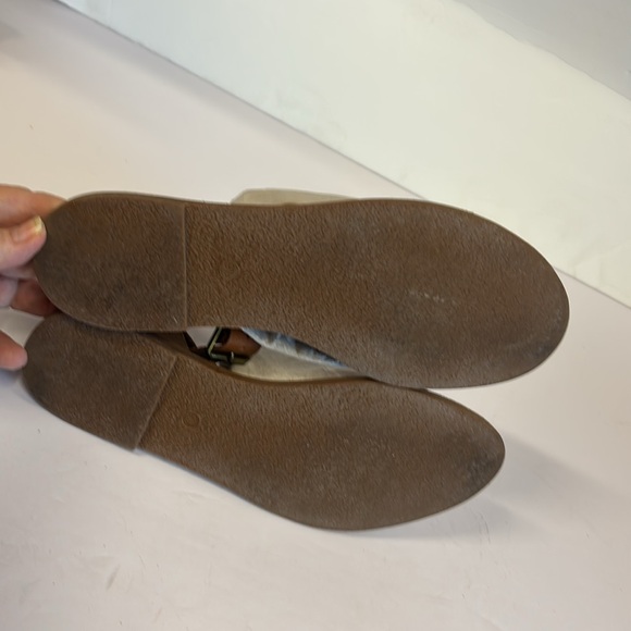 Madewell Boardwalk Brown Ankle Strap Leather Flat Sandals - Picture 6 of 8